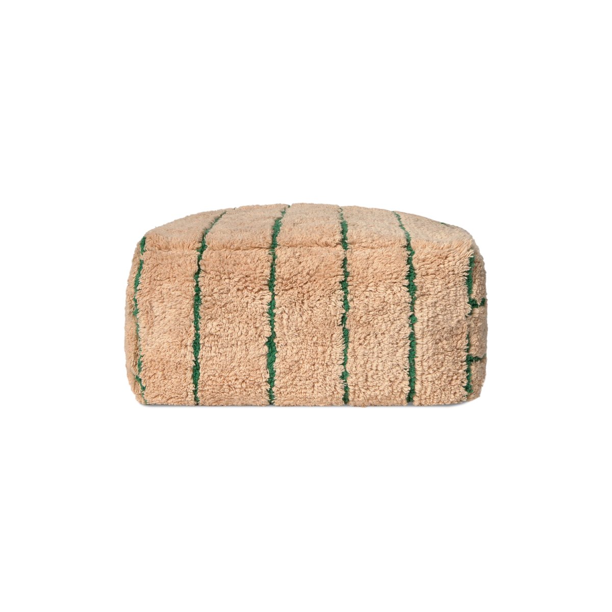 Pouf Lines COLOR ON monstera, rose, naturel, LORENA CANALS