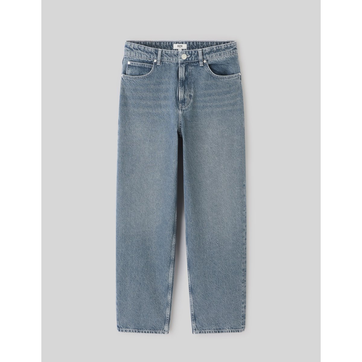 Pantalon jean loose bluegrey bleu clair, BZB