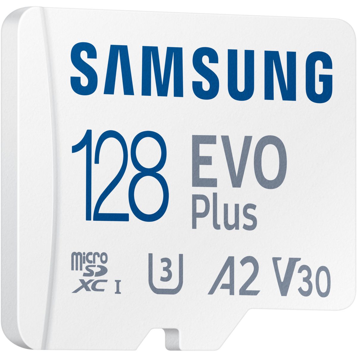 Carte Micro SD 128Go Evo plus avec adaptateur couleur unique, SAMSUNG