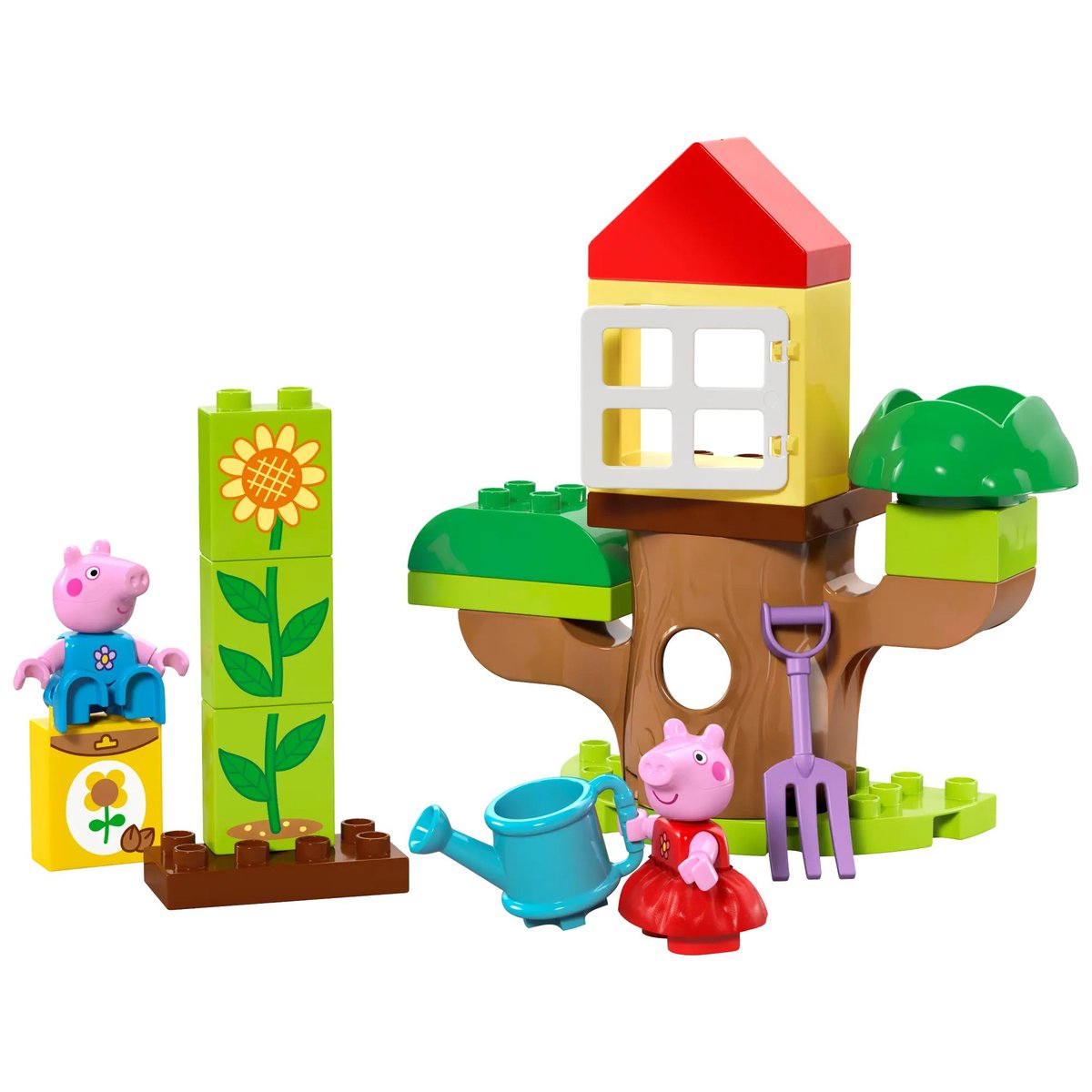 LEGO DUPLO - Jardin et Cabane dans l'Arbre de Peppa Pig - 10431 multicolore, LEGO