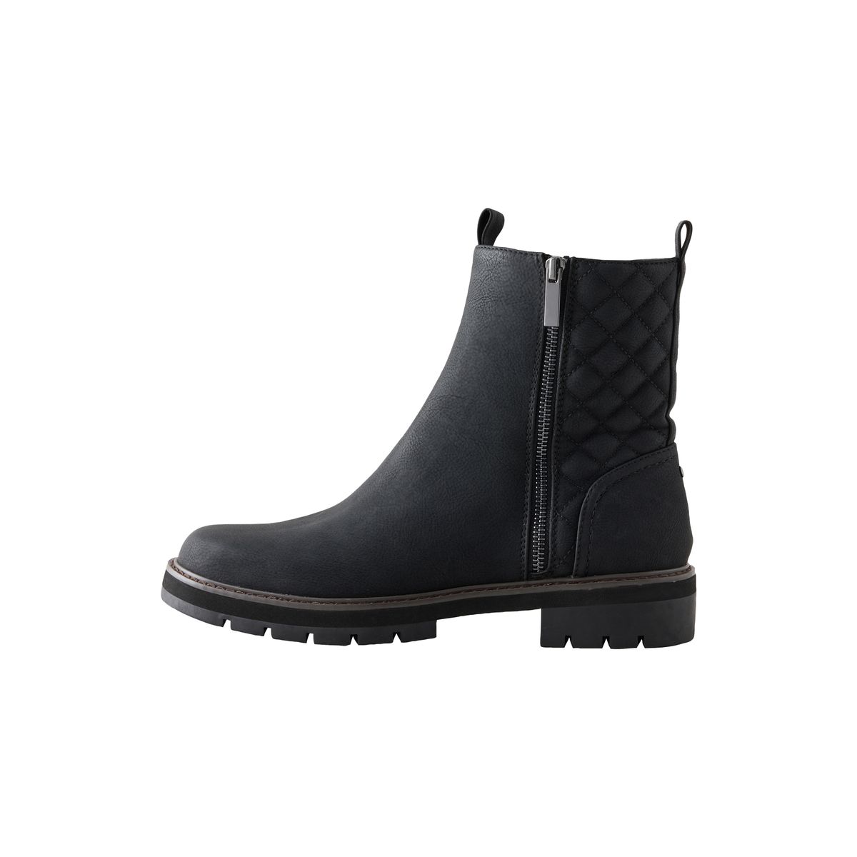 Bottines chelsea zippées décontractées noires noir, NEXT