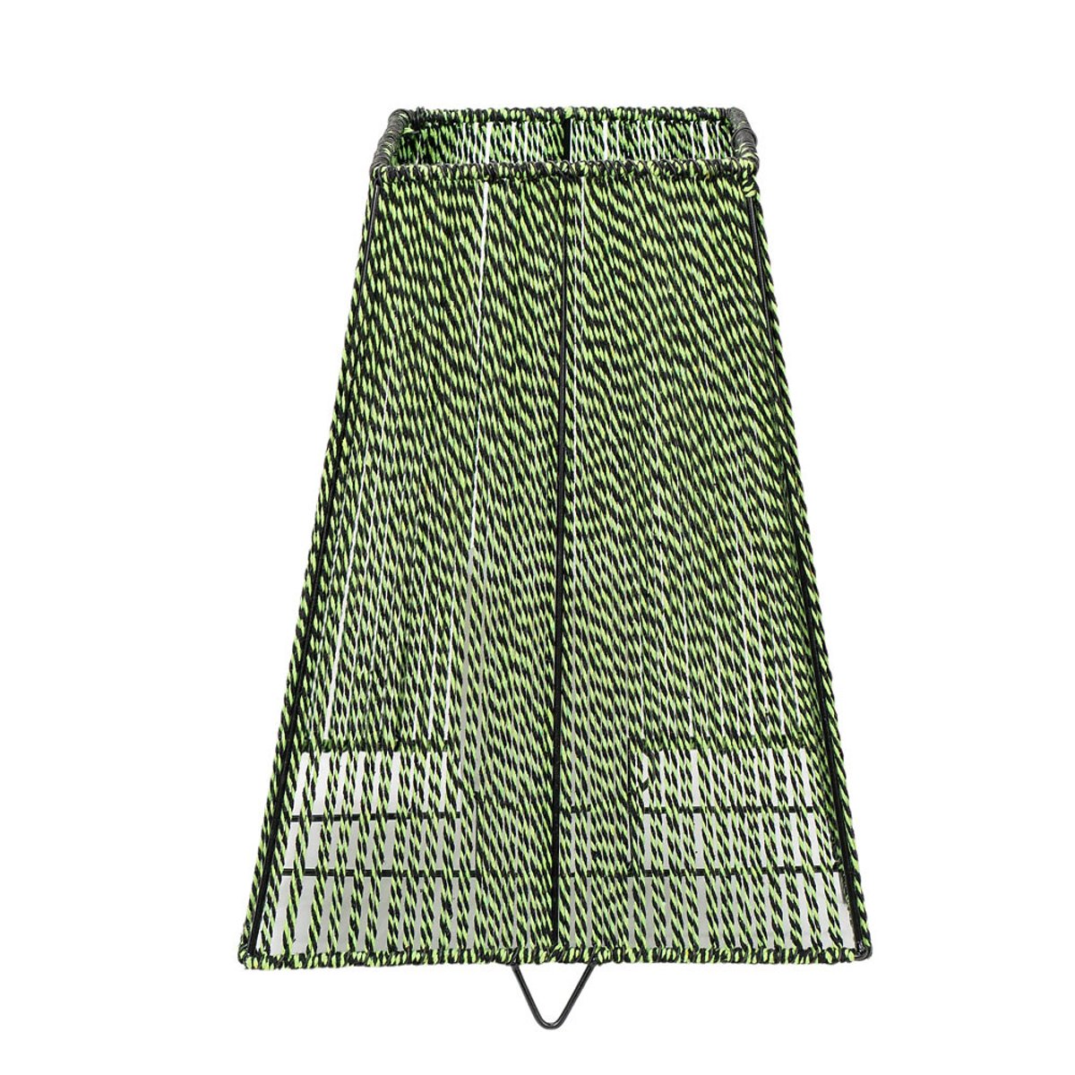Battery Operated Outdoor Rope Candle Lantern Light green, SO'HOME