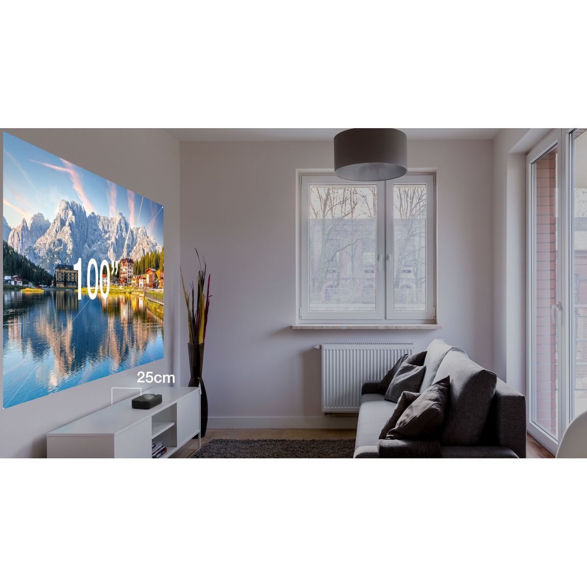 Vidéoprojecteur home cinéma Photon Go noir, OPTOMA