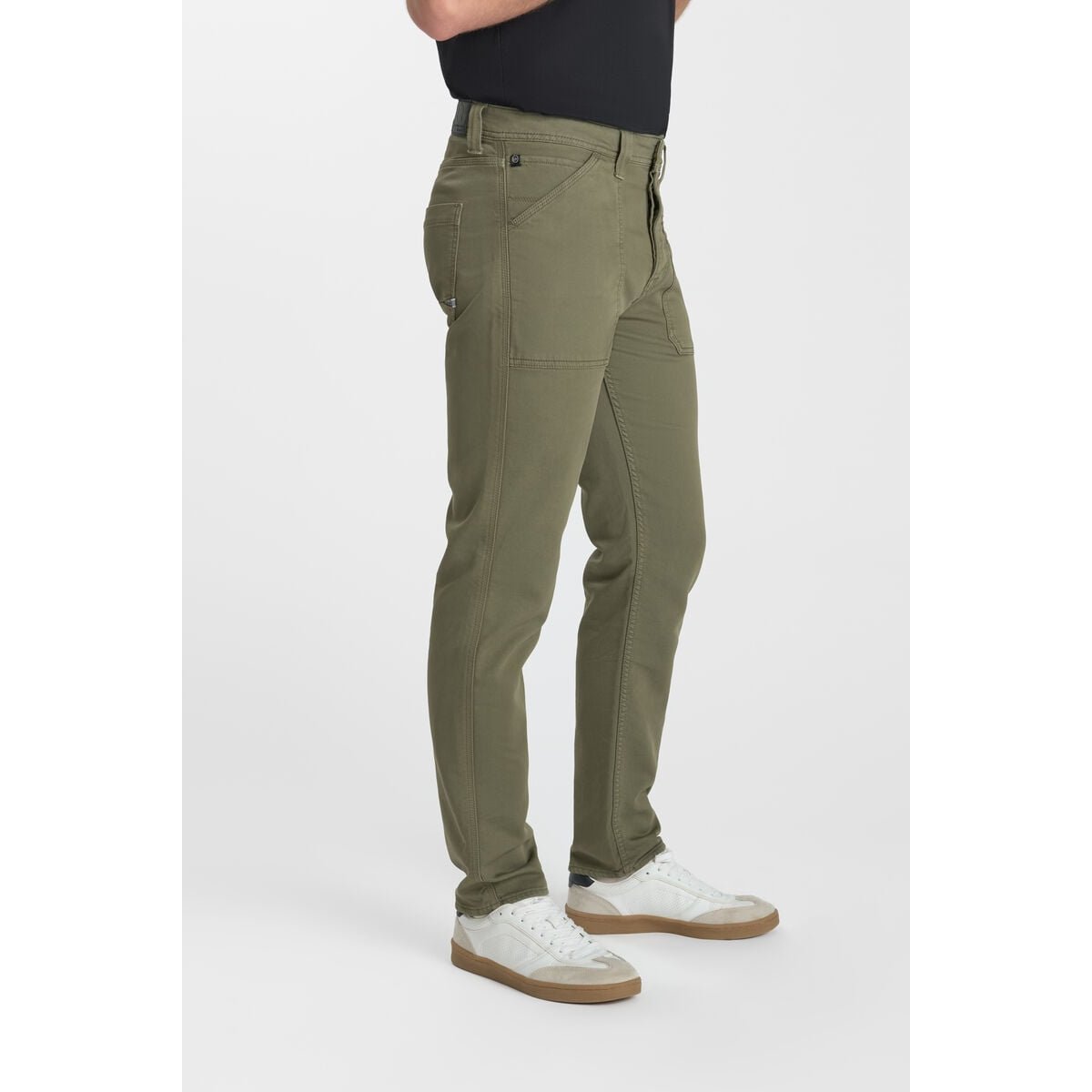 Pantalon loose, large WORK JOG aloe, LE TEMPS DES CERISES