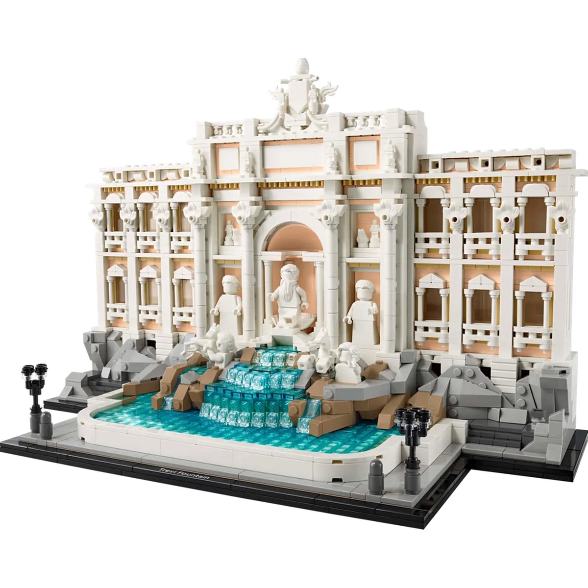 La fontaine de Trevi multicolore, LEGO