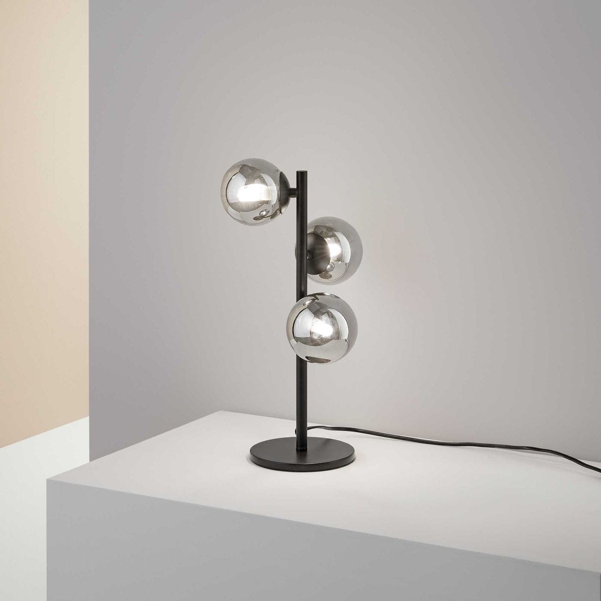 Lampe PERLAGE noir, IDEAL LUX