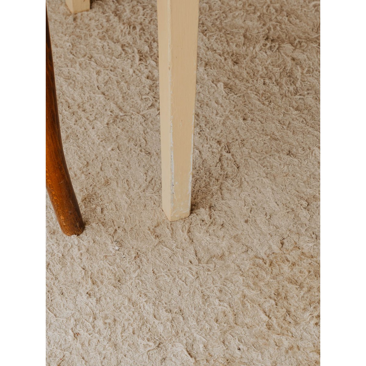 Console en bois beige Francine N°1577 - Bon état beige, DEBONGOUT