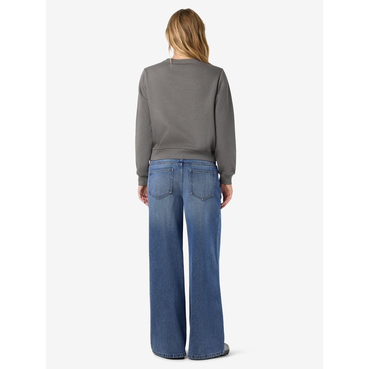 Sweat-Shirt charcoal gray, NOISY MAY