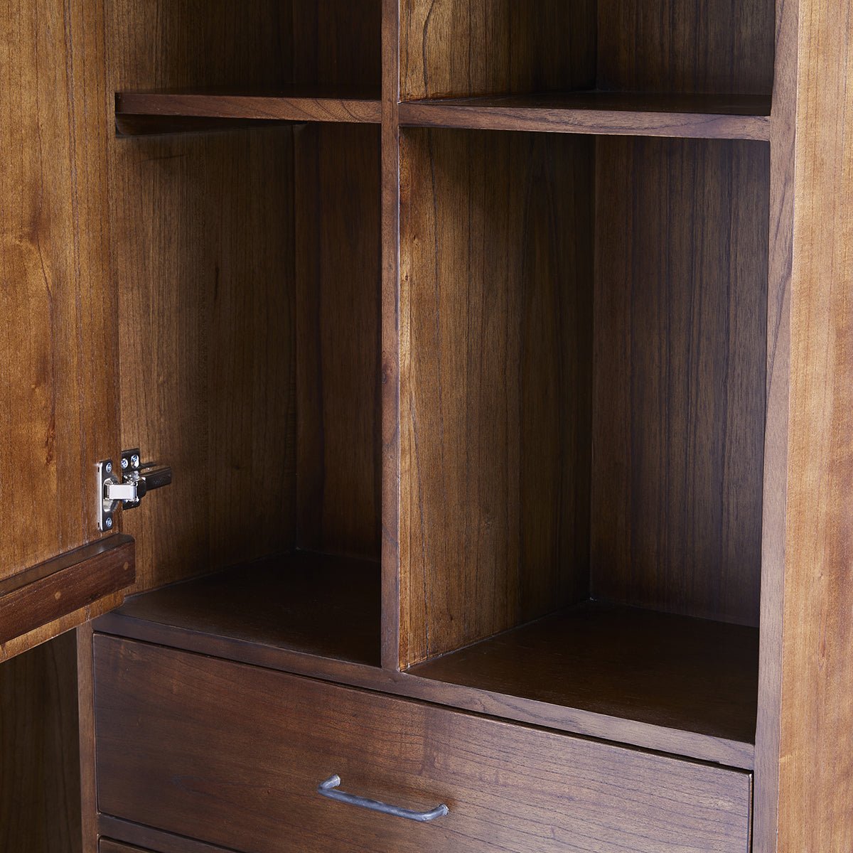 Colonne de salle de bain en bois massif VINTAGE marron, BERAH GETAH