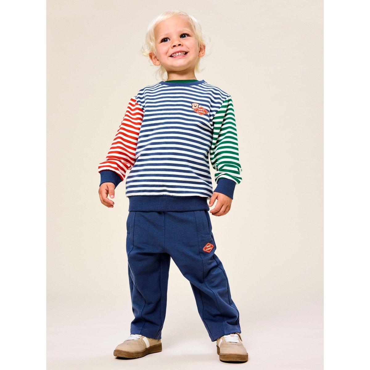 Jogging En Molleton vintage indigo, NAME IT