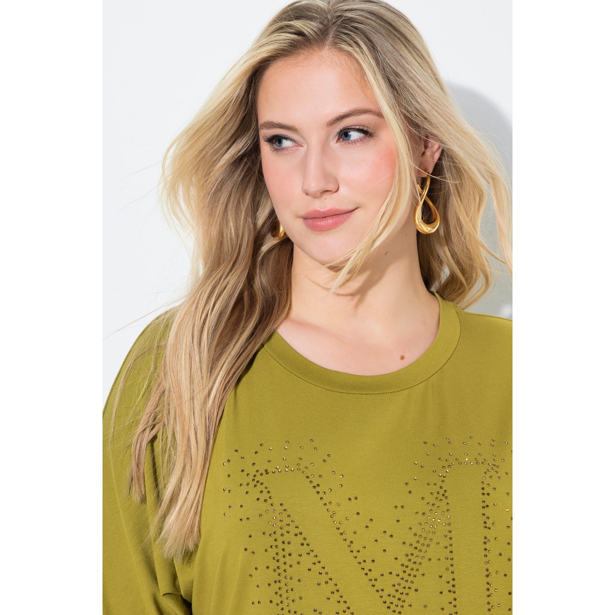 T-shirt oversize jaune moutarde, ULLA POPKEN