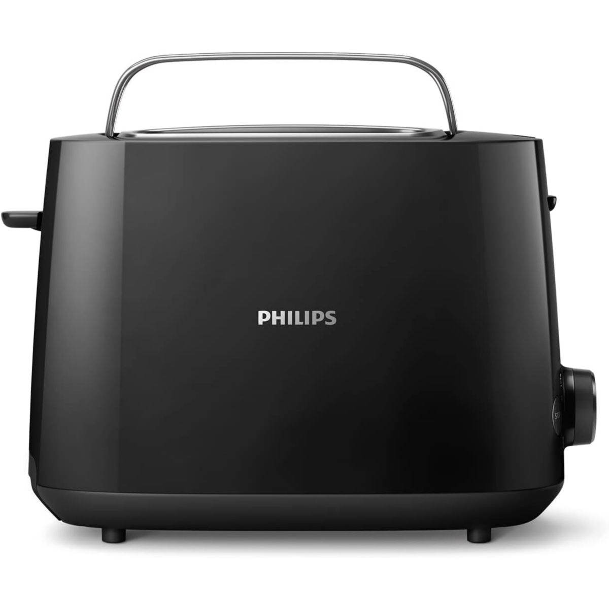 Grille-pain HD2581/90 Toaster noir Daily, 2 fentes, 830W couleur unique, PHILIPS