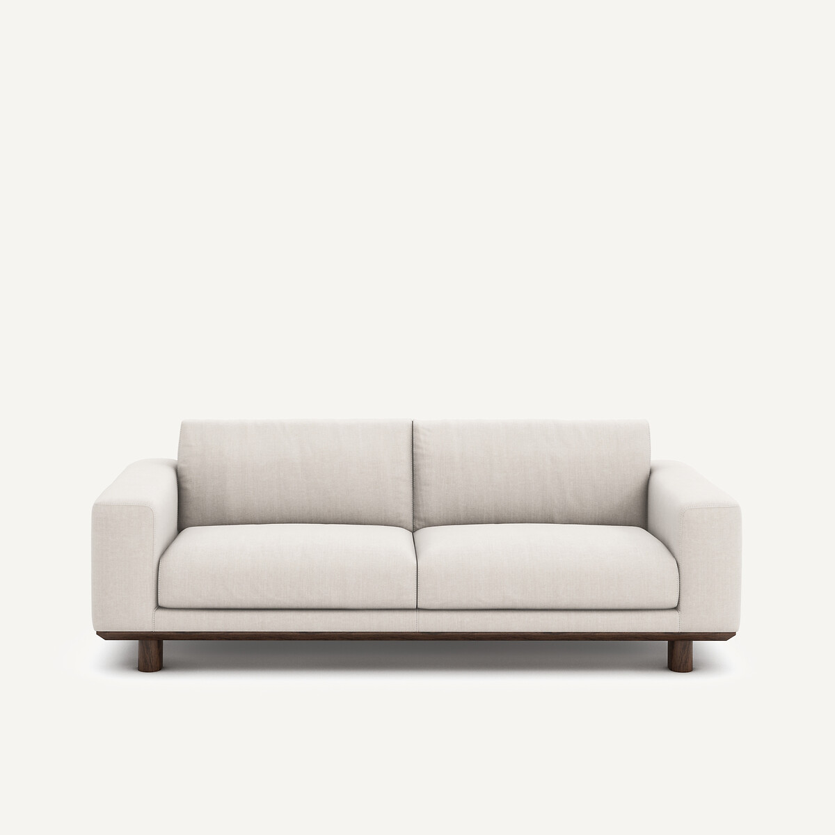 3- oder 4-Sitzer-Sofa, aus Baumwolle und Leinen, CEREA beige, AM.PM