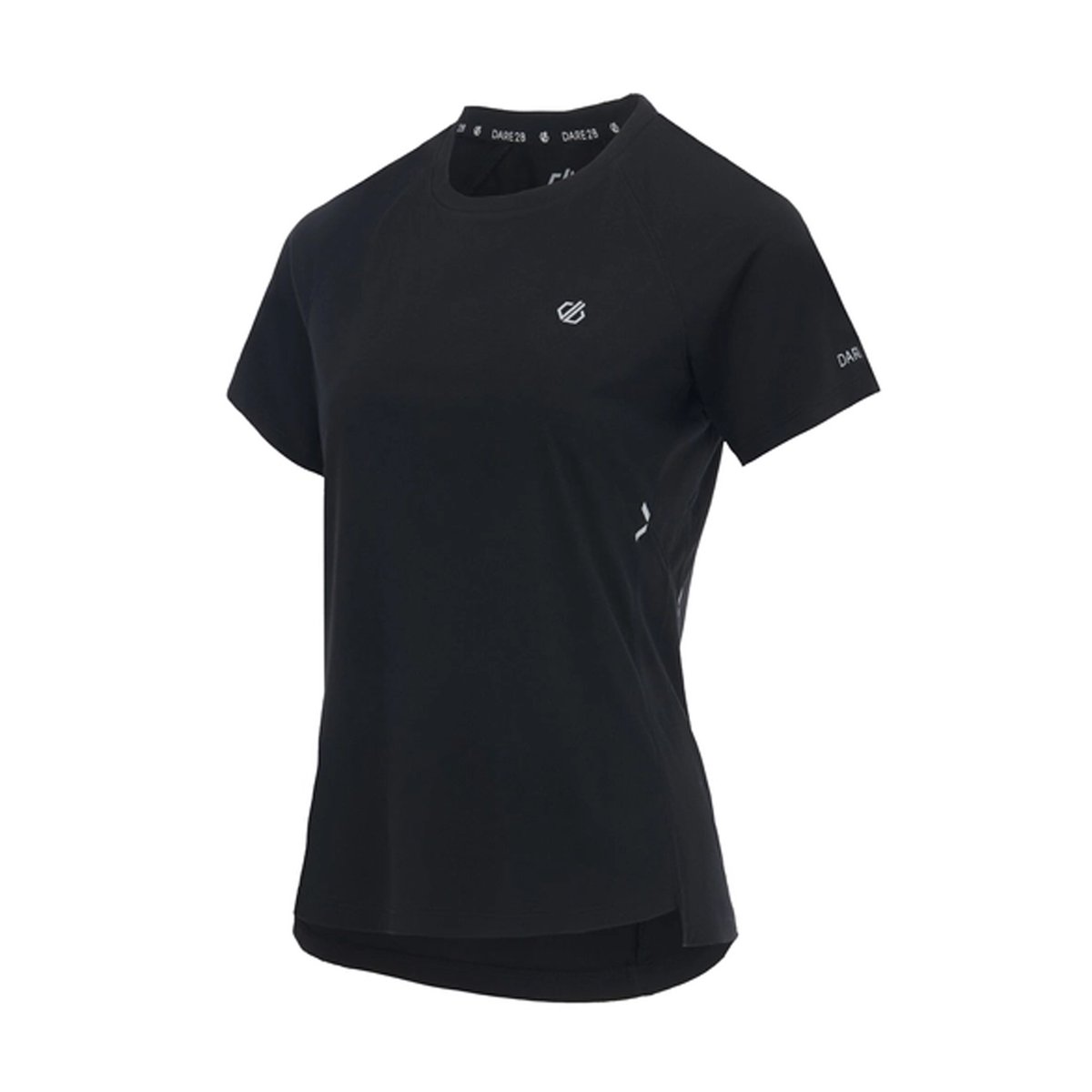 T-shirt uni manches courtes NIMBLE noir, DARE 2B