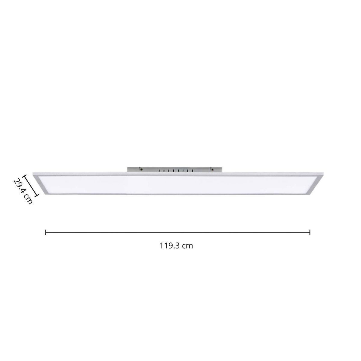 Panneau en aluminiumLED, Lysander argent, blanc, ARCCHIO