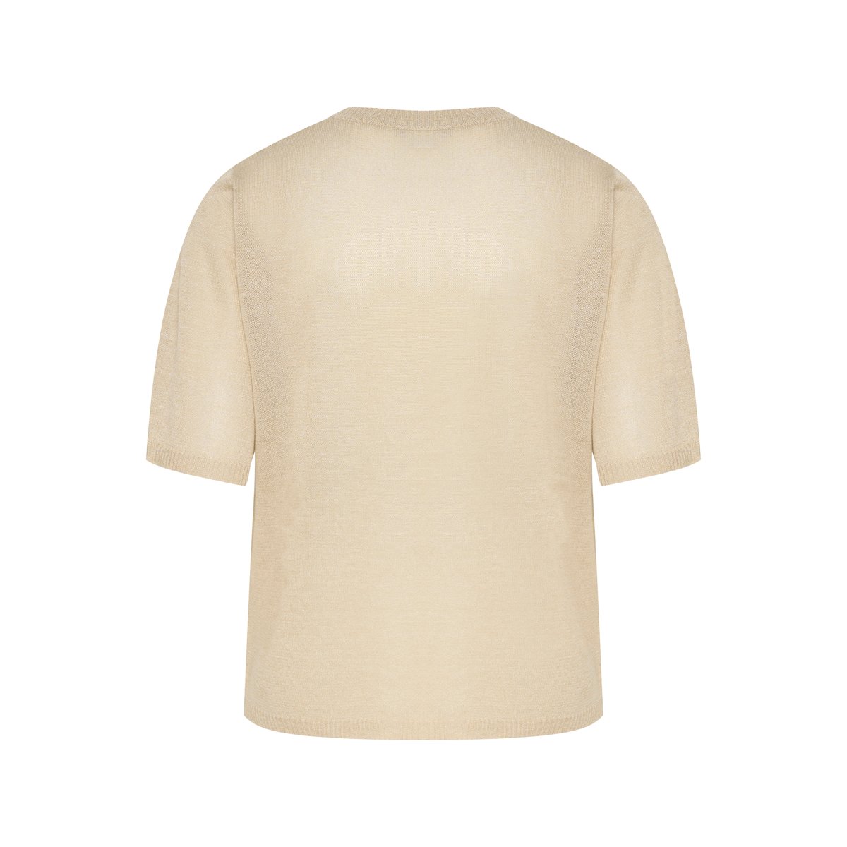 Knitted pullover beige feather gray melange, KAFFE