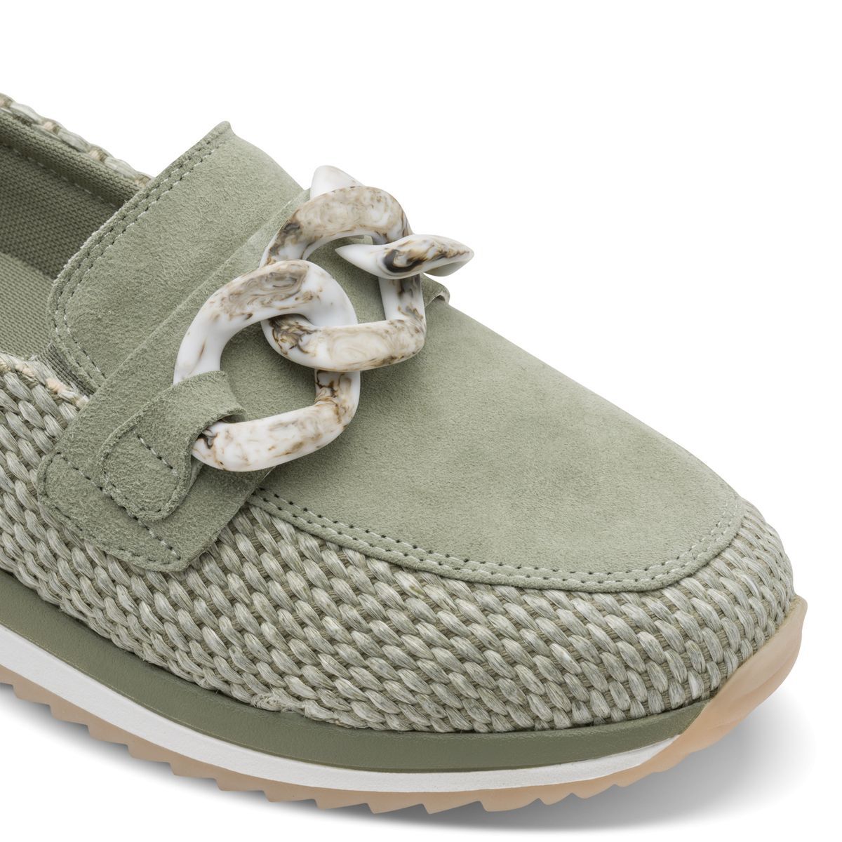 Slipper femme vert kaki, TAMARIS