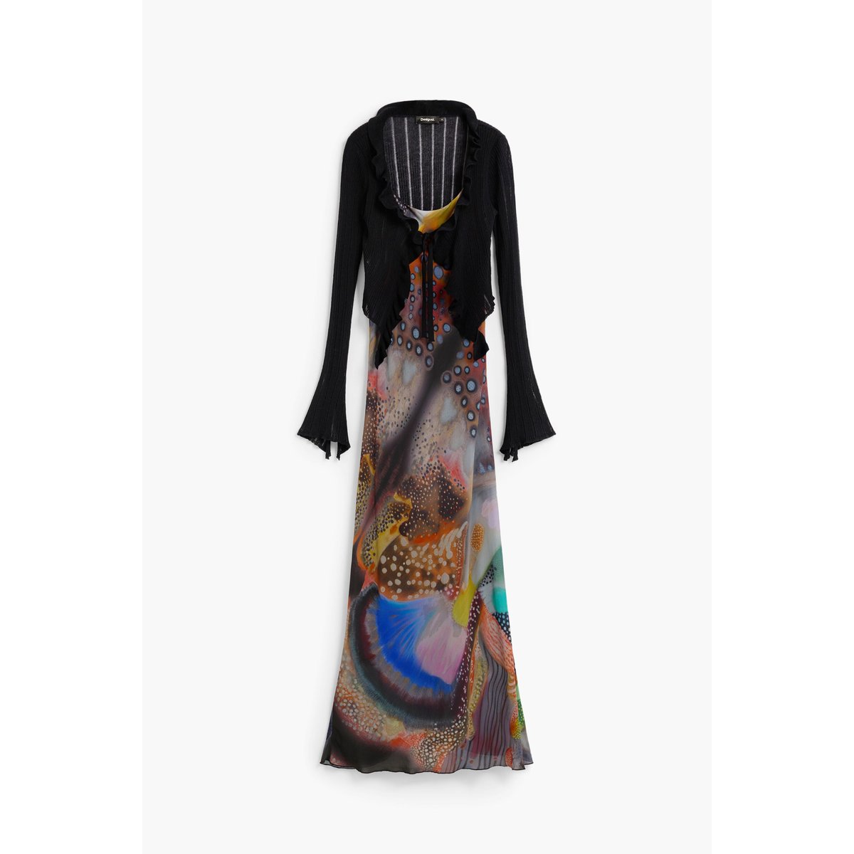 Robe imprimée 2 en 1 multicolore, DESIGUAL