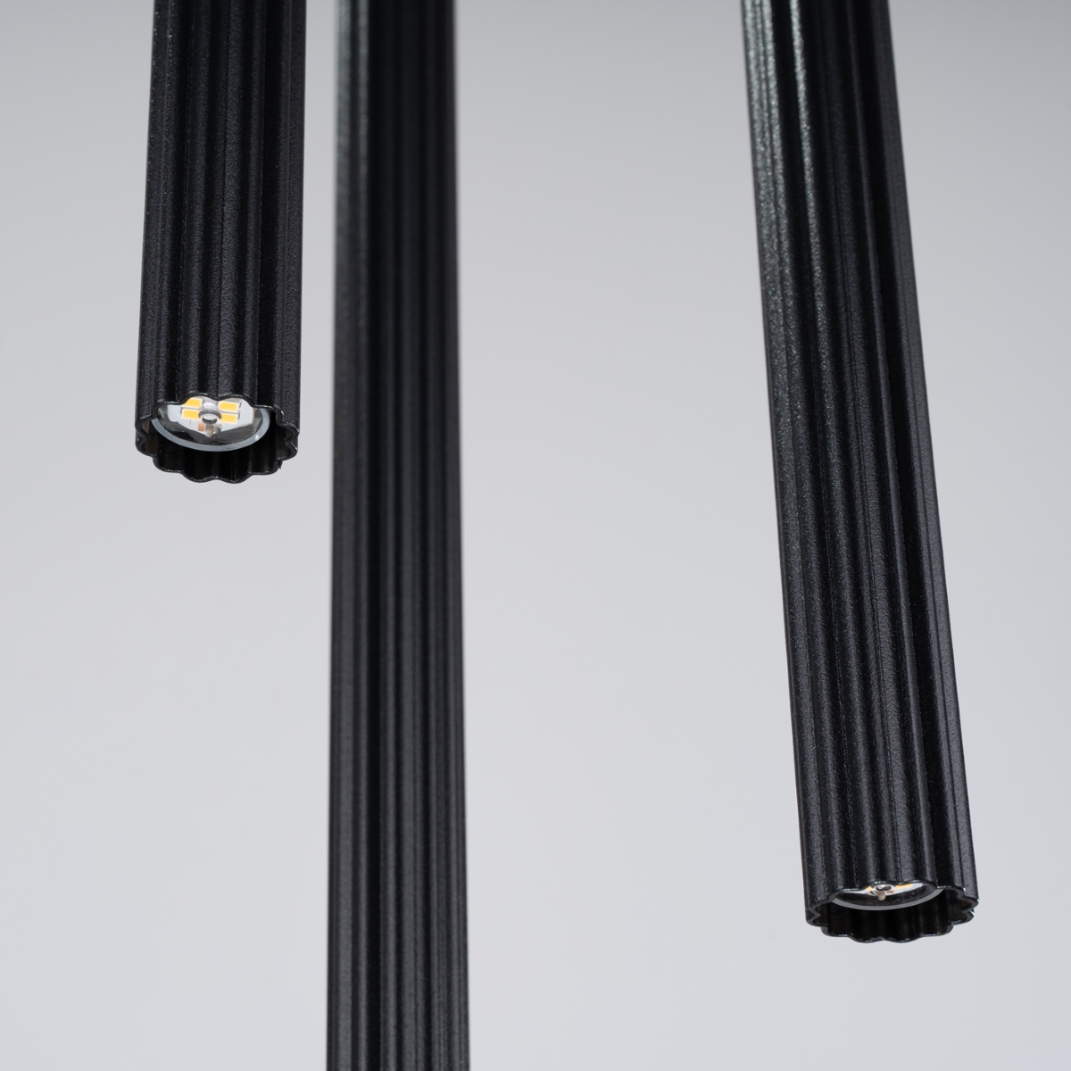Lustre Acier Noir G9 3 Arche noir, EDEN