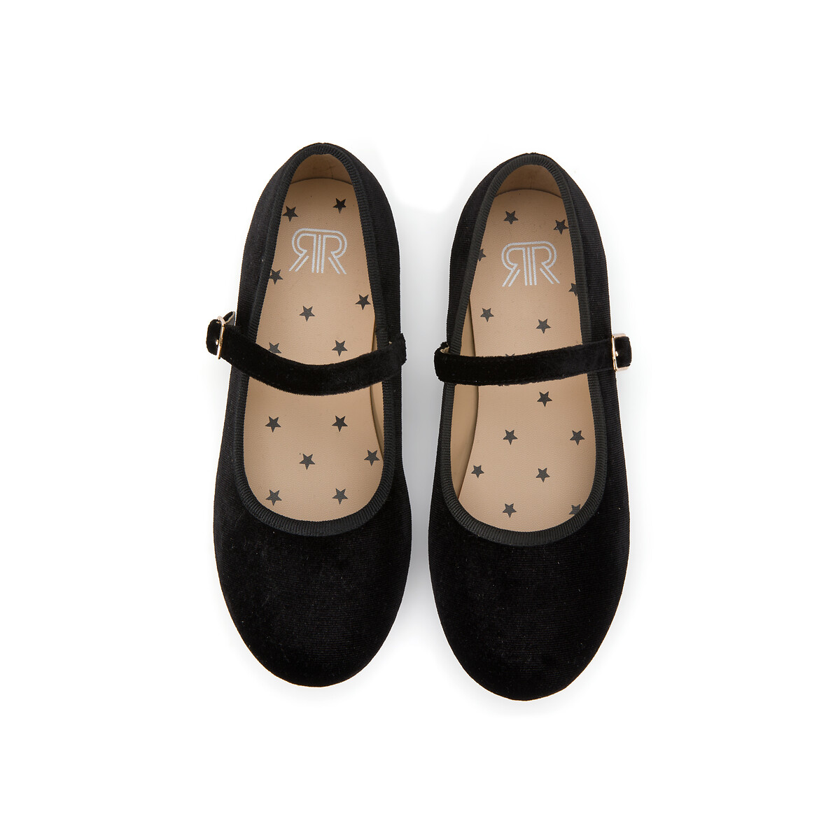 Ballerines velours noir, LA REDOUTE COLLECTIONS