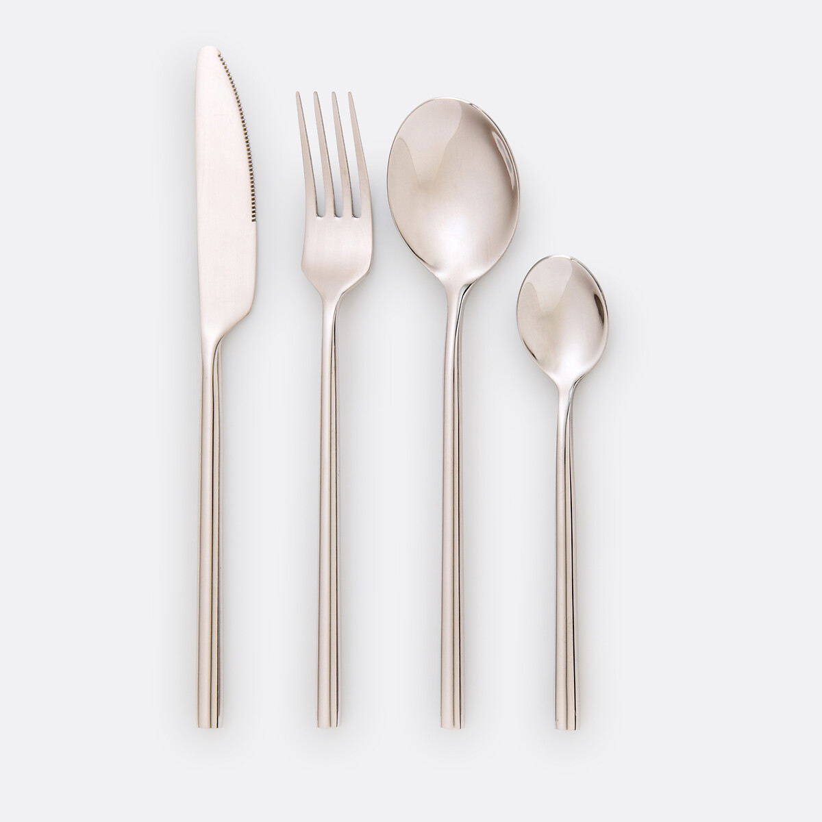 Lot de 4 cuillères à soupe inox, Katherine inox, LA REDOUTE INTERIEURS