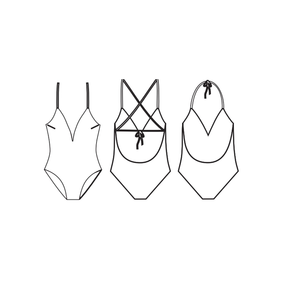 Maillot de bain une pièce triangle préformé BAIKAL bleu, SELMARK MARE