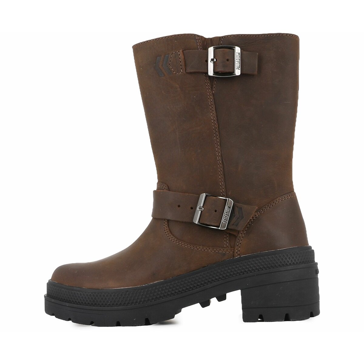 Pallarise Roadster Ankle Boots in Leather brown, PALLADIUM