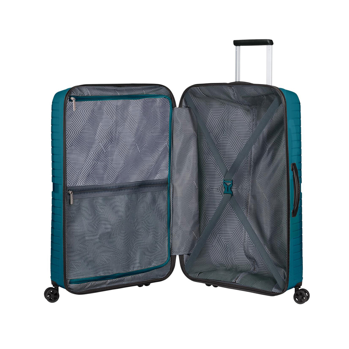 AIRCONIC Mala de Viagem Grande, 77cm, 4 Rodas, da AMERICAN TOURISTER azul, AMERICAN TOURISTER