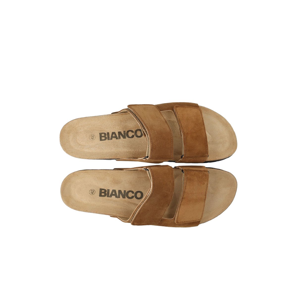 Sandales tan, BIANCO