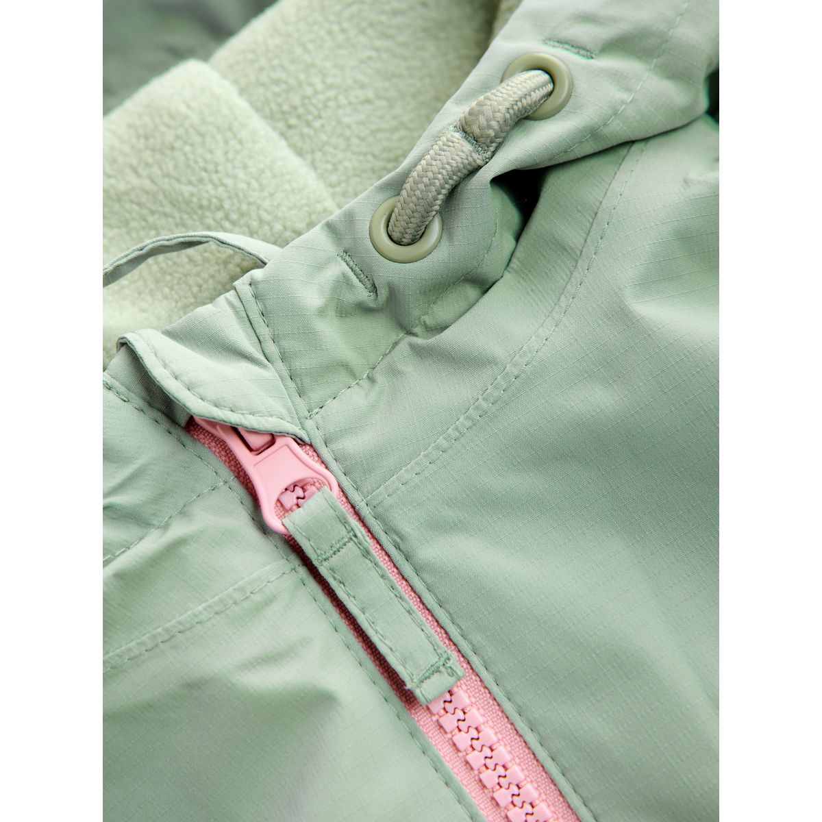 Combinaison imperméable imprimée vert sauge, NEXT