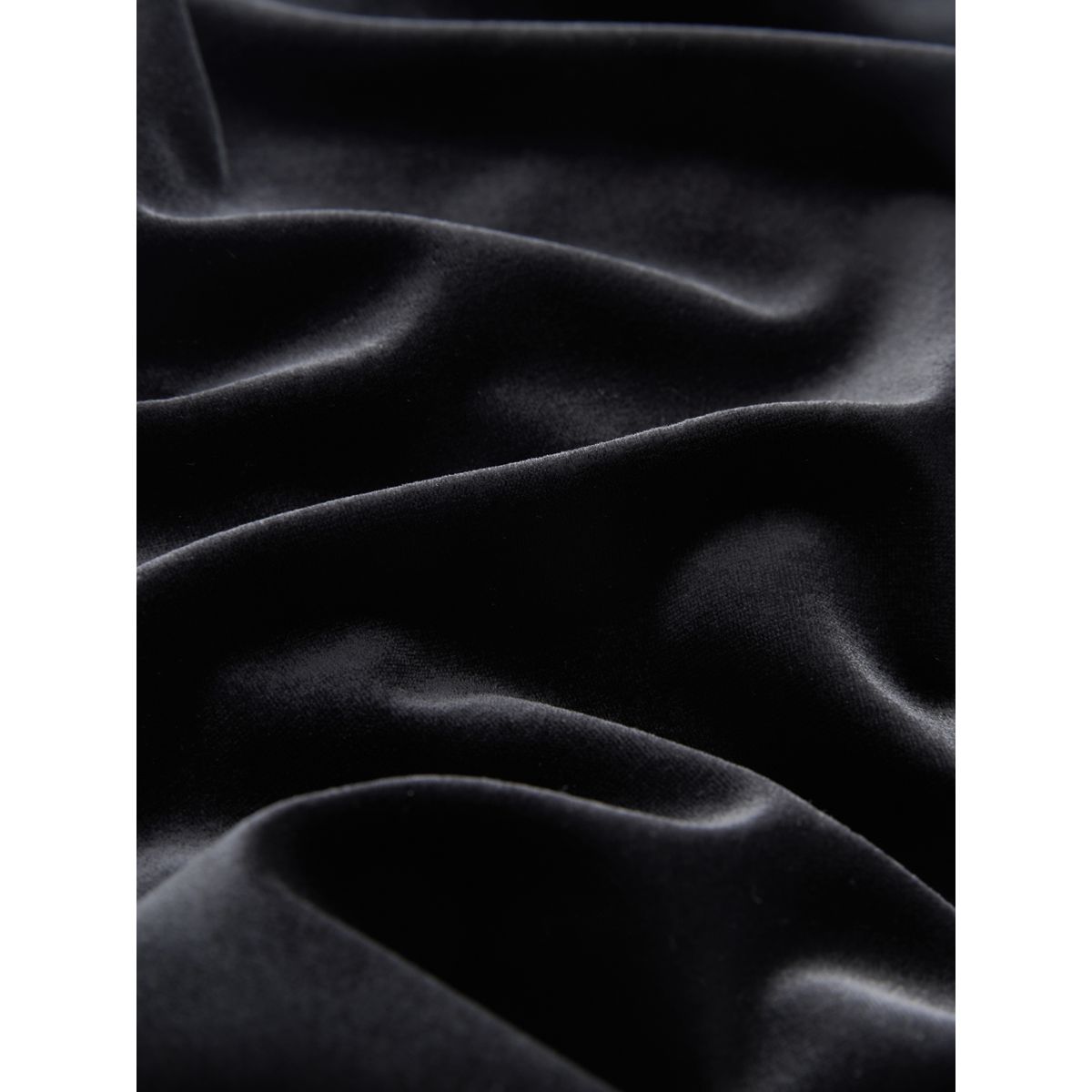 Pantalon large en velours noir, NEXT