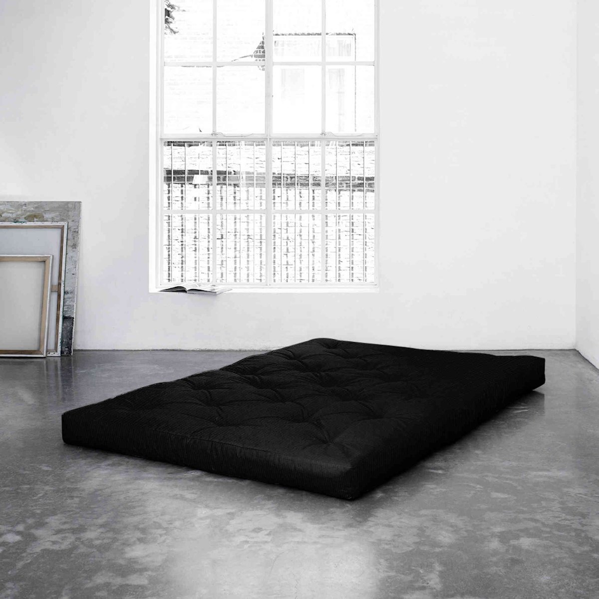 Matelas futon SANDWICH 16 cm noir, KARUP DESIGN