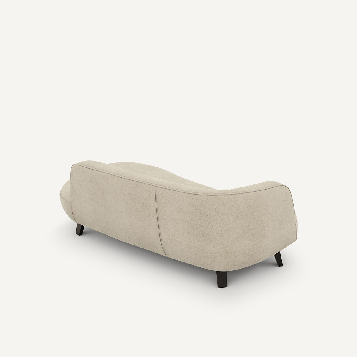Chaise longue de terciopelo de lino, Rosebury, diseño de Emmanuel Gallina albatros, AM.PM X EMMANUEL GALLINA