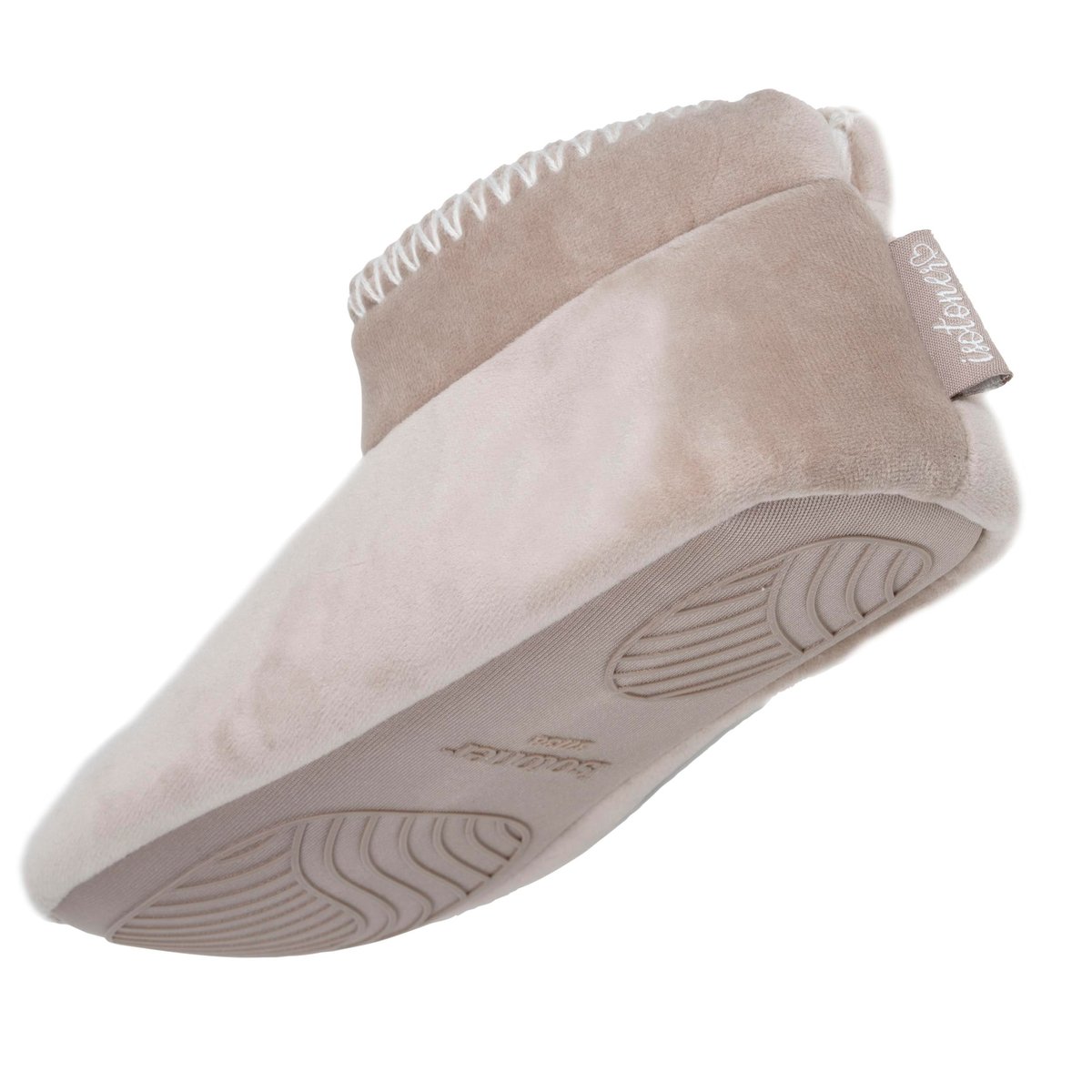 Chaussons extra-light Bottillons beige, ISOTONER