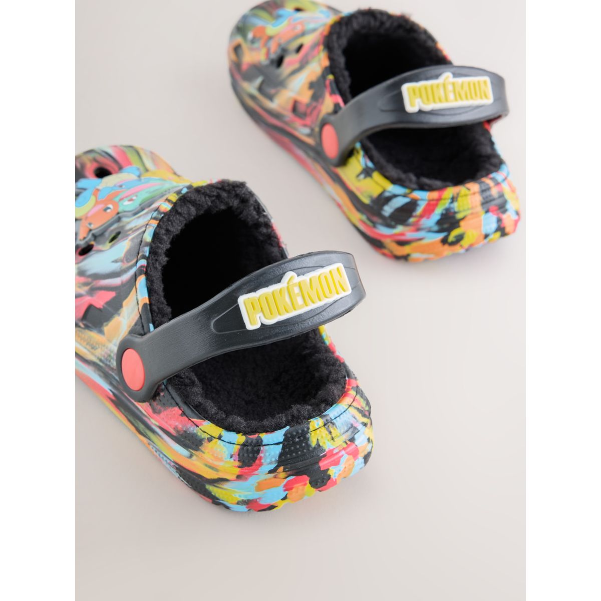 Chaussons sabots fourrés pokémon marbre, NEXT