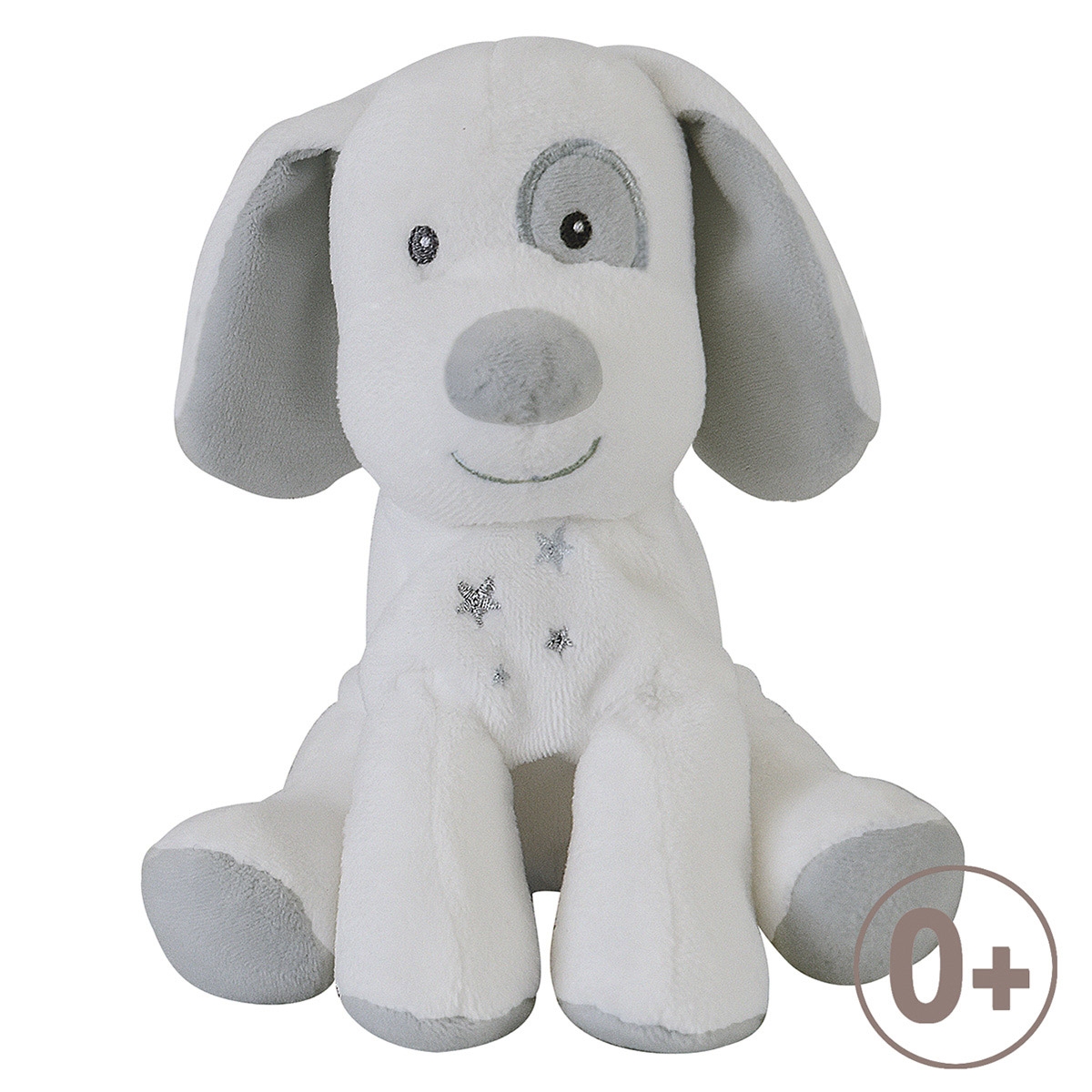 Cajou doudou mouchoir chien blanc, SUCRE D'ORGE