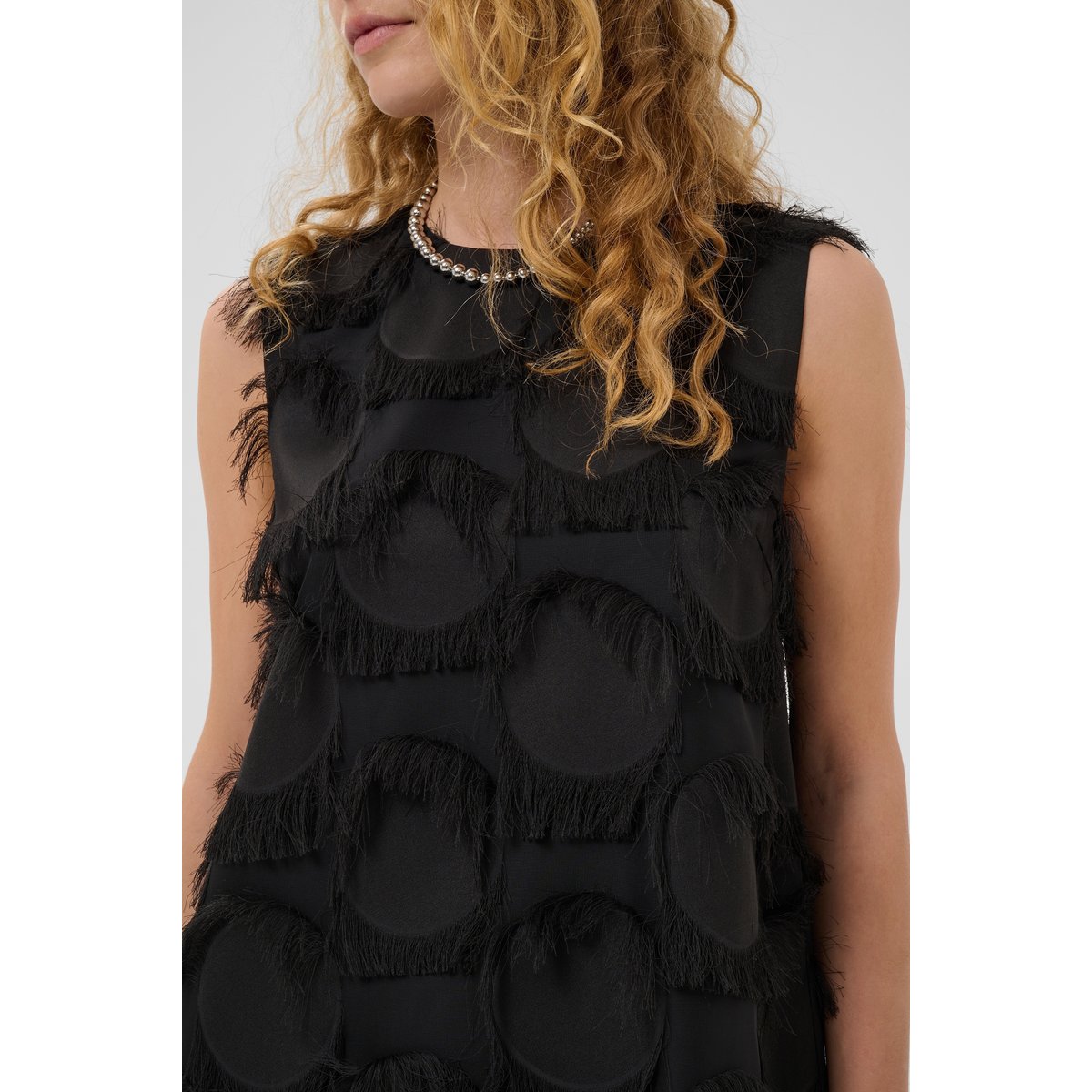Blouse sans manches noir black, CULTURE