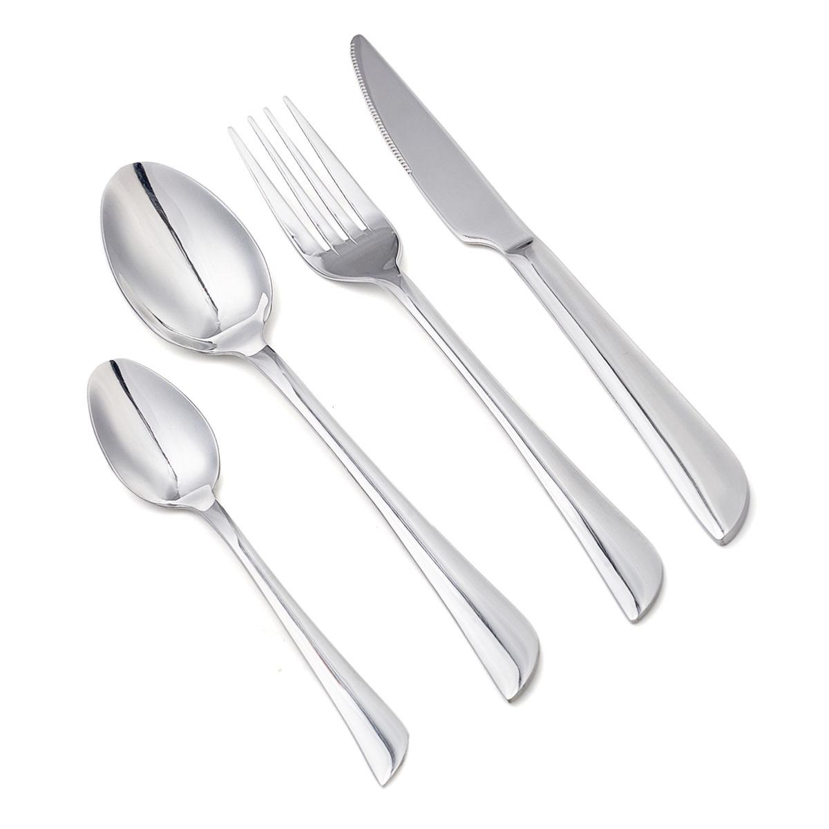 Ménagère 24 pièces - "Théa inox" argent, LAGUIOLE CUISSON