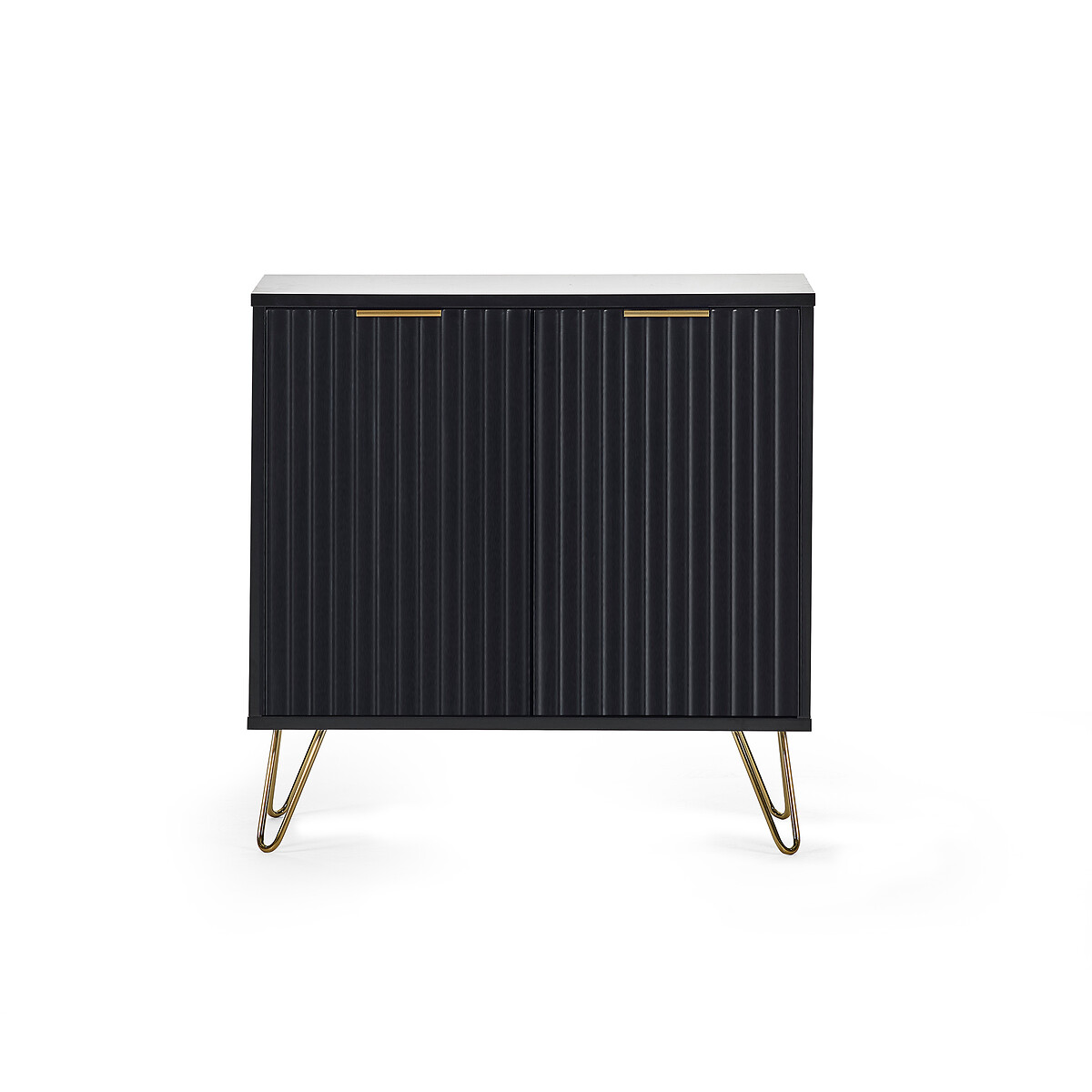 Ancona Sculptural Sideboard black, SO'HOME