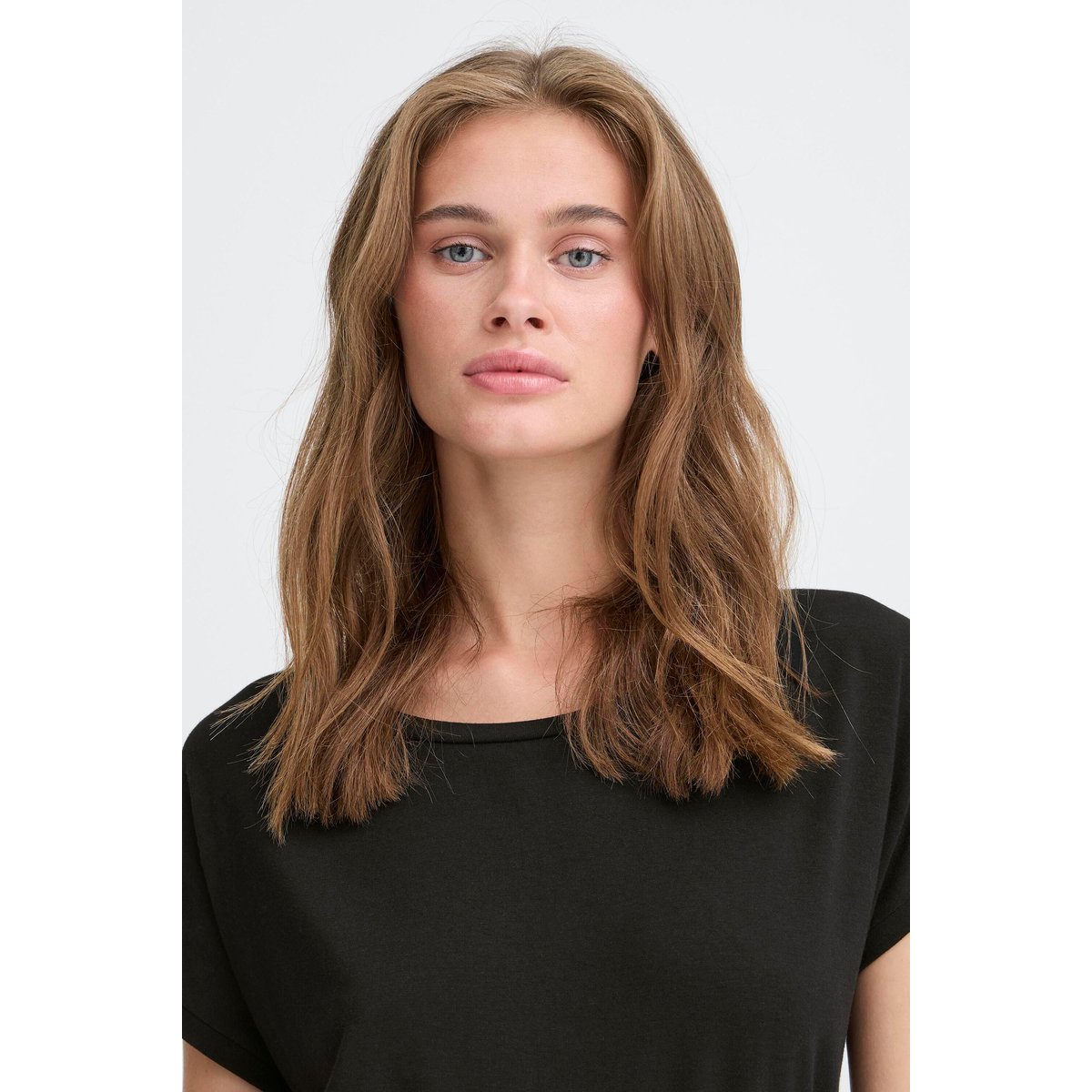Jersey dress noir, ICHI