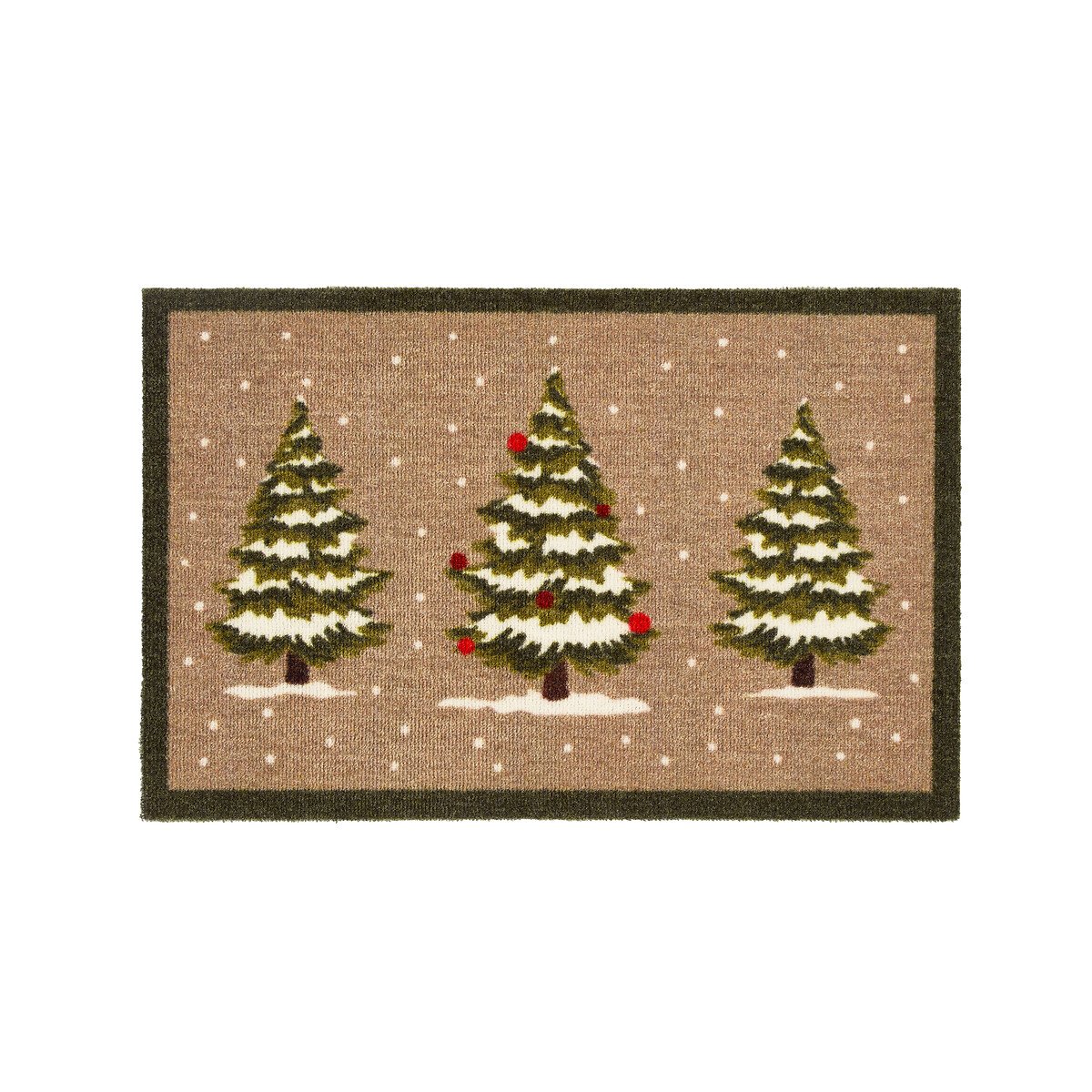 Christmas My Winter Trees Doormat green, MY MAT
