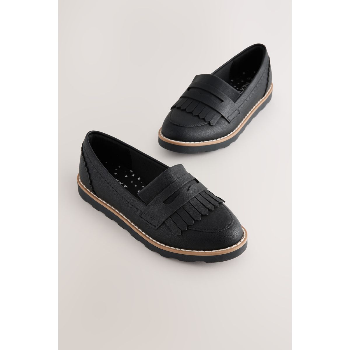 Mocassins pour l’école noir, NEXT