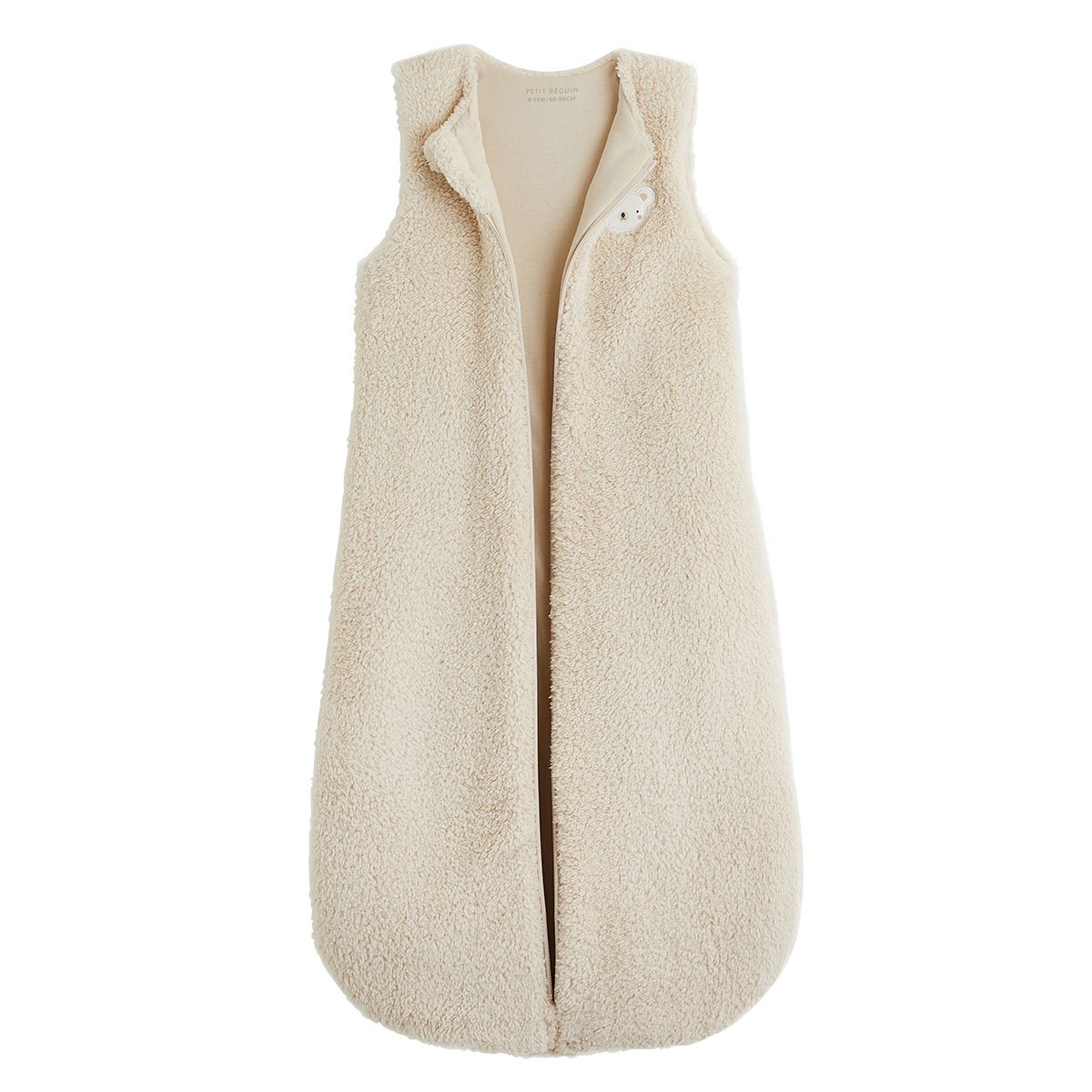 Gigoteuse d'hiver en sherpa sable, PETIT BEGUIN