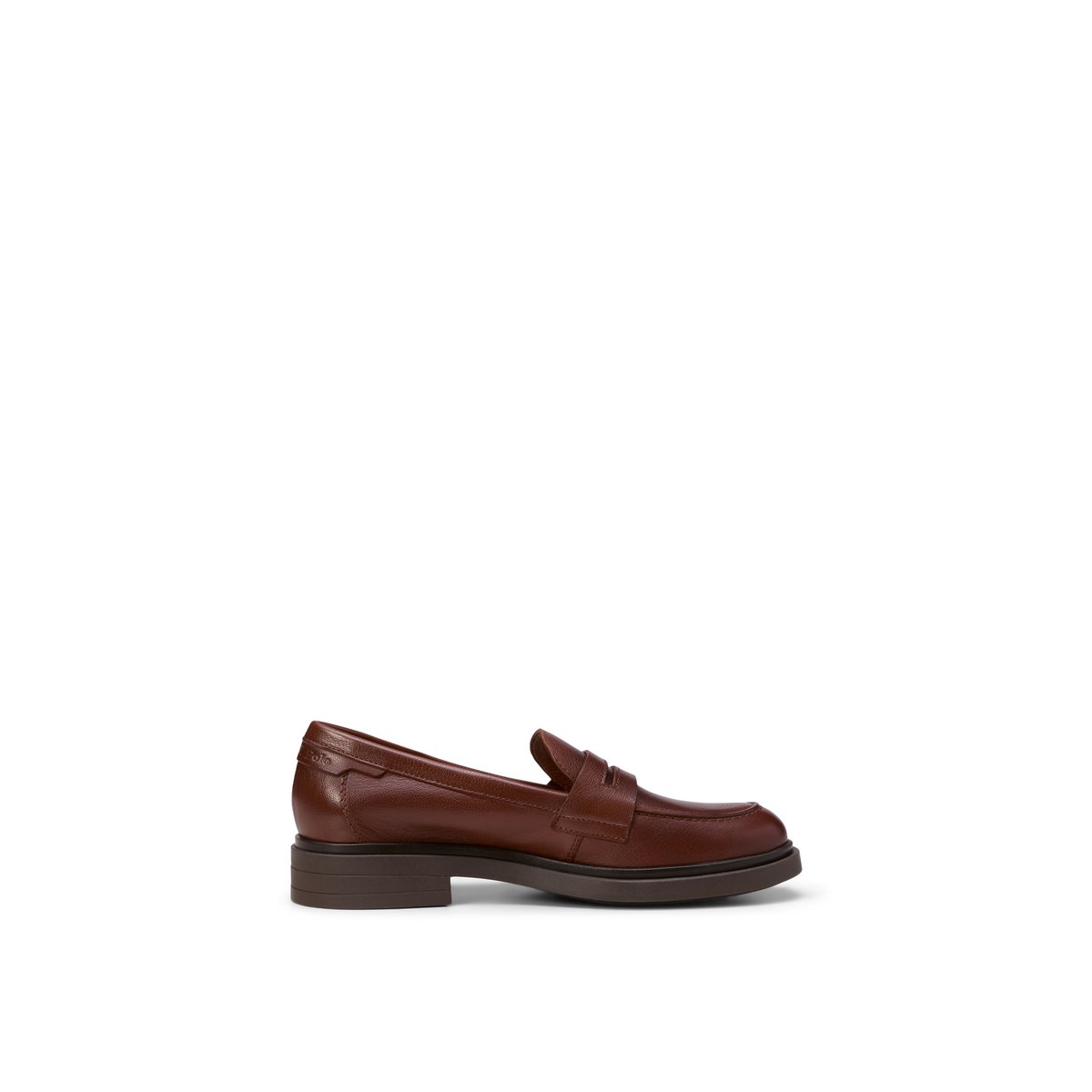 Penny-Loafer modèle Paula en cuir de vache noble marron, MARC O'POLO