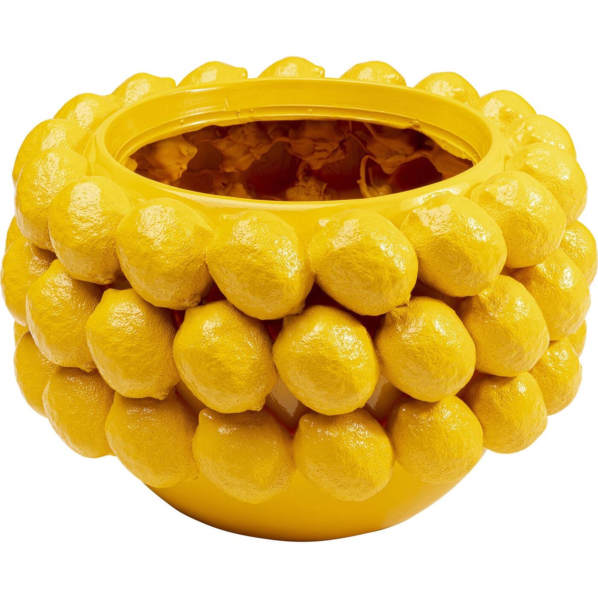 Cache-pot citrons jaune, KARE DESIGN