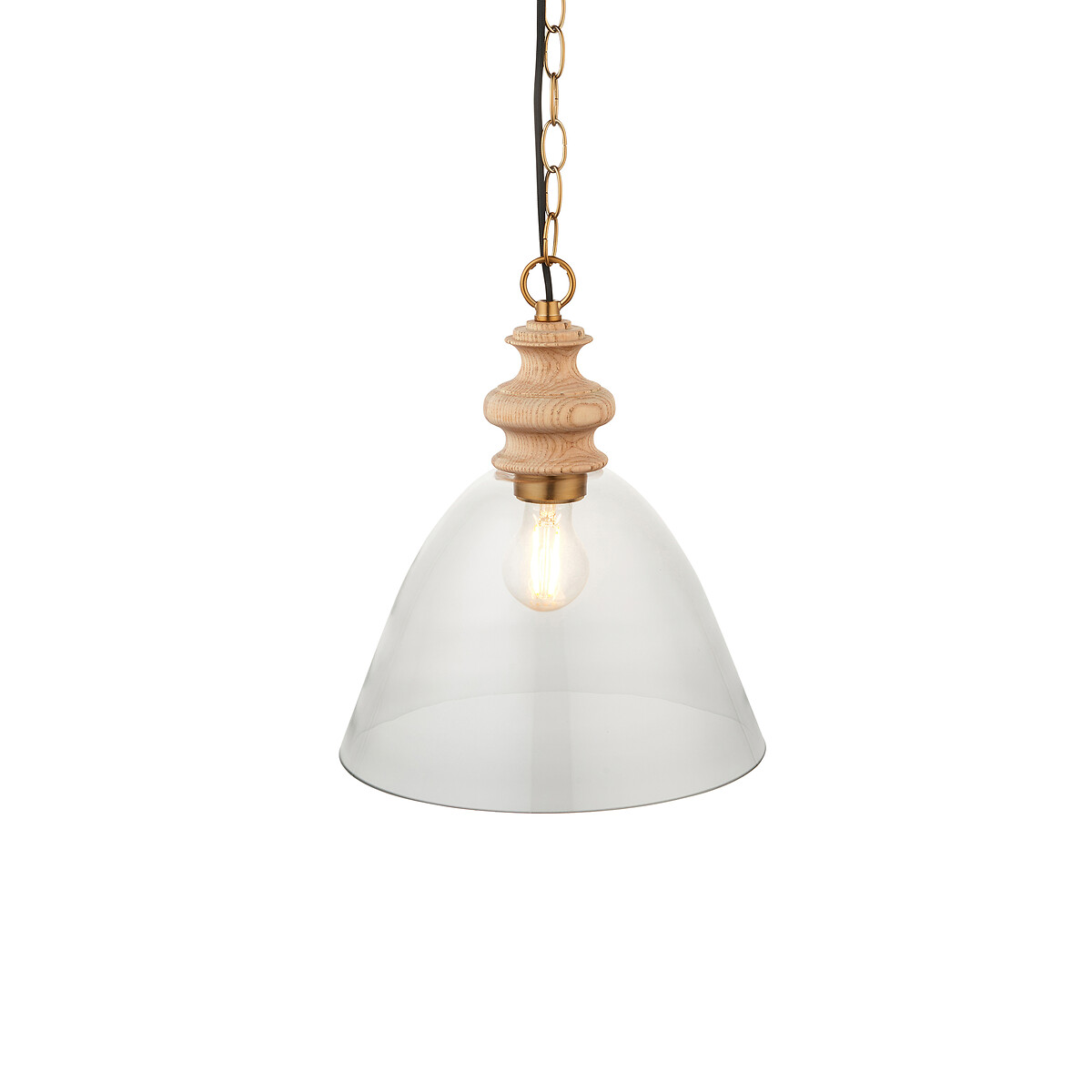 Clover Chain Drop Pendant Light in Natural Ash natural, ÉDITÉ