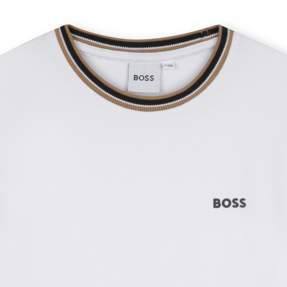 T-shirts à manches courtes blanc, BOSS KIDSWEAR