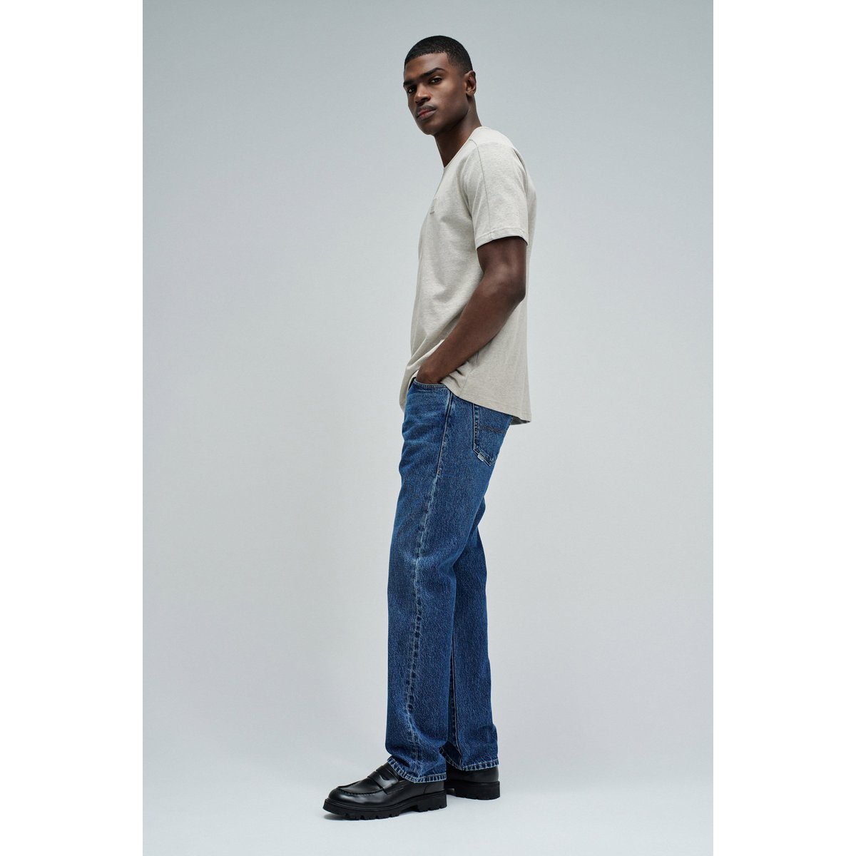 T-SHIRT AVEC BRANDING beige, SALSA JEANS
