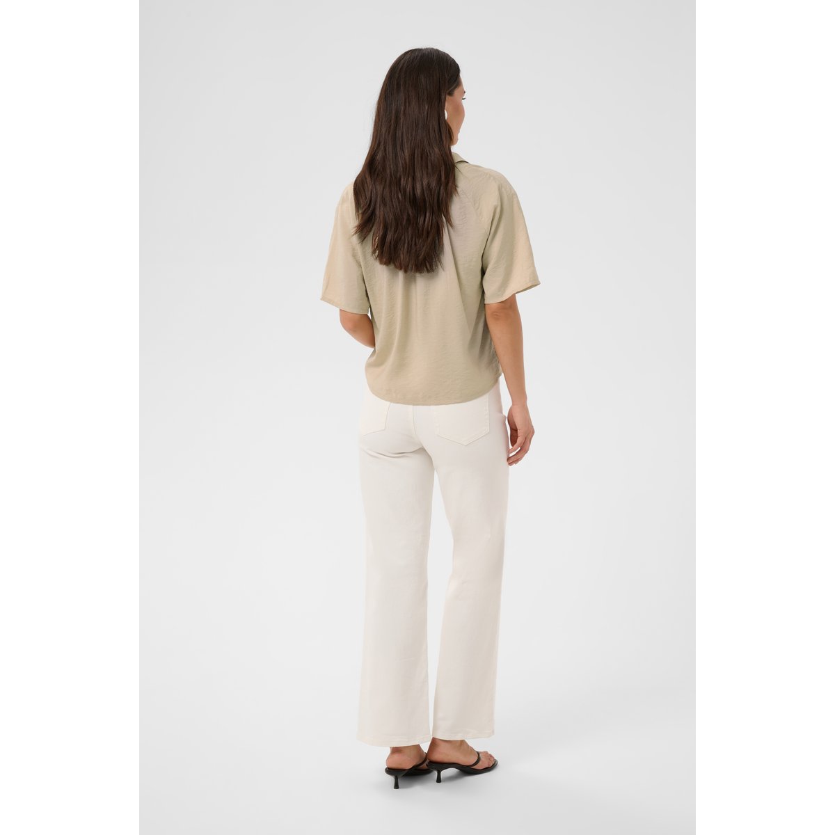 Blouse à manches courtes gris feather gray, KAFFE