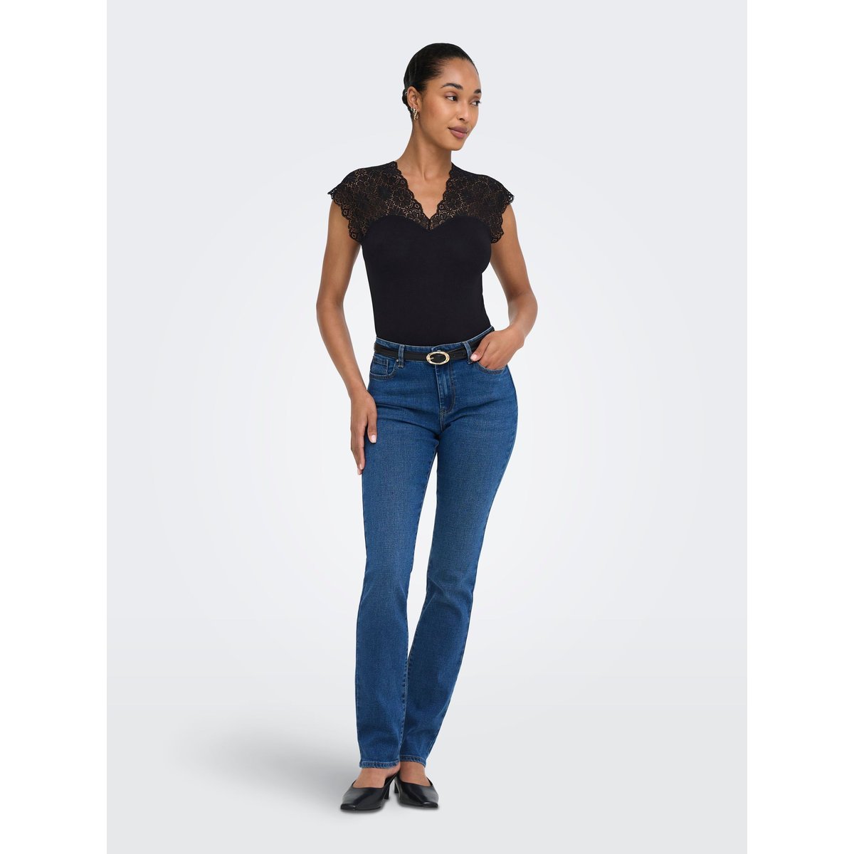 Top noire - black, ONLY